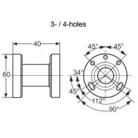 Фланцевый переходник Alco Controls OM0-CUA 805037